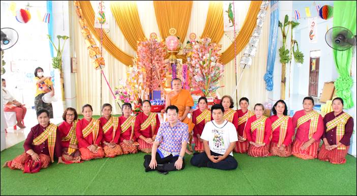 สุพรรณบุรี ชาวบ้านชุมชน ลาวโซ่ง ลาวครั่ง งานบุญกฐินสามัคคี วัดขวางเวฬุวัน