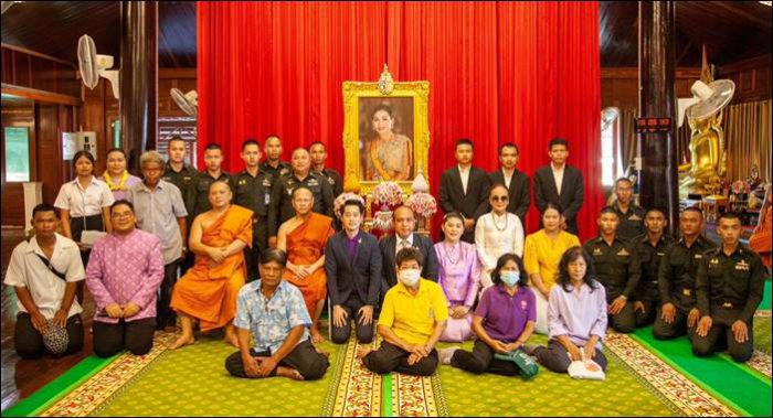 ผอ.ฟ้า เป็นประธานพิธีเจริญพระพุทธมนต์ ปล่อยปลาถวายเป็นพระราชกุศล เนื่องในโอกาสวันเฉลิมพระชนมพรรษา สมเด็จพระราชินี