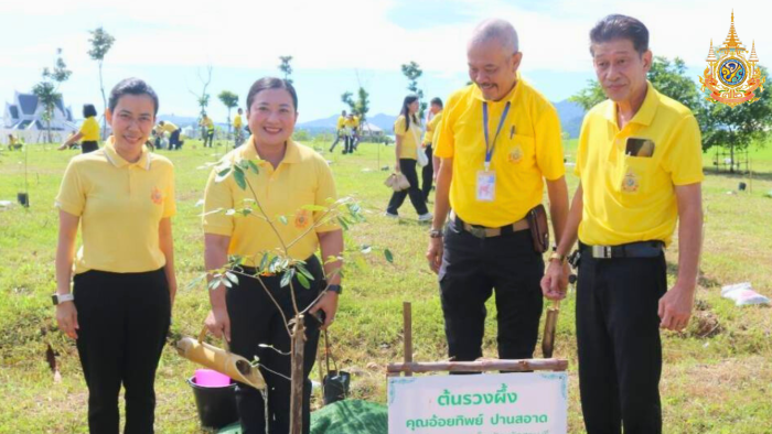 กองทัพอากาศเปิด “โครงการนคราฟ้าร่วมใจ ปลูกต้นไม้เพิ่มพื้นที่สีเขียว” 