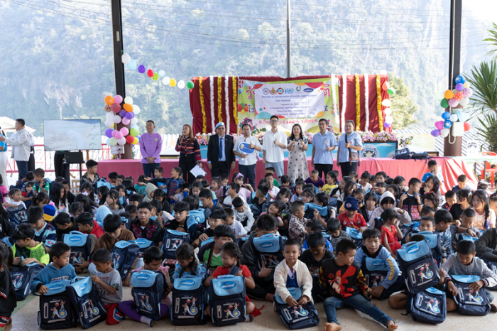 World Peace Ambassador distributes school supplies and dietary supplements in Chiang Rai