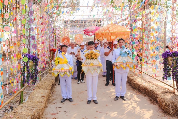 มูลนิธิปิยะศักดิ์ 1955 จ.กาฬสินธุ์ จัดงานโครงการอุปสมบทหมู่ 182 รูป